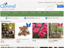 Tablet Screenshot of clonmelgardencentre.ie